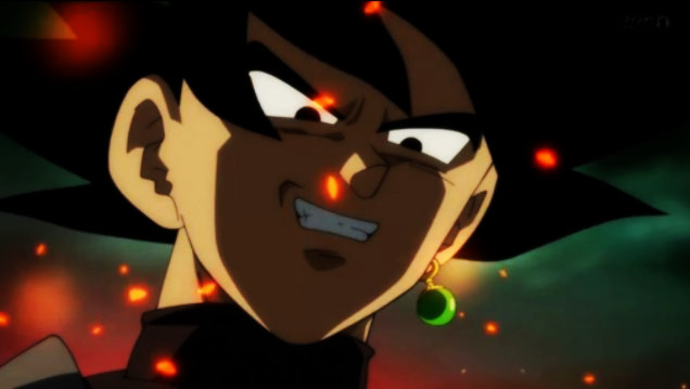 black goku evil