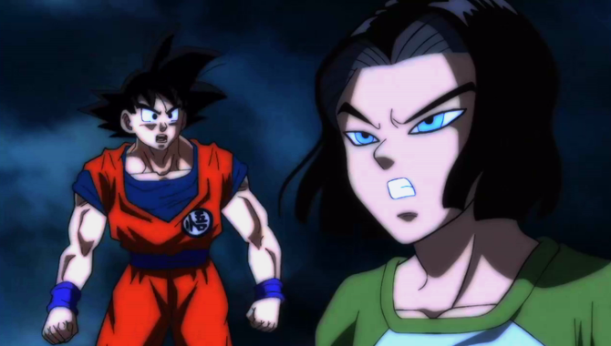goku and android 17