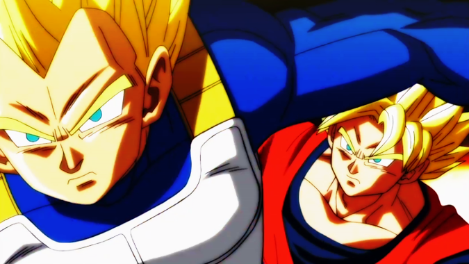 super saiyan vegeta and goku